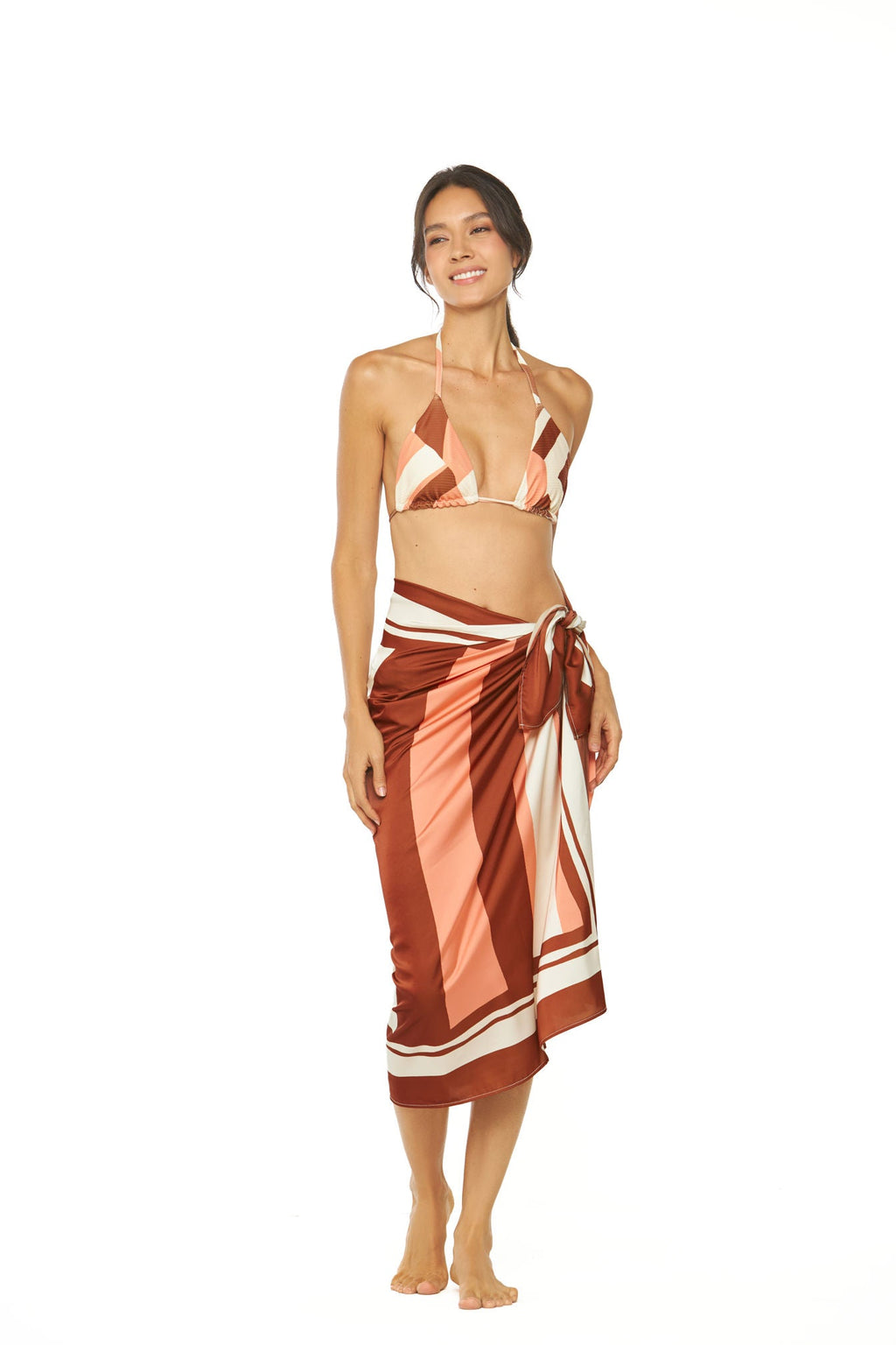 ALHELI BEACH SARONG COVER-UP