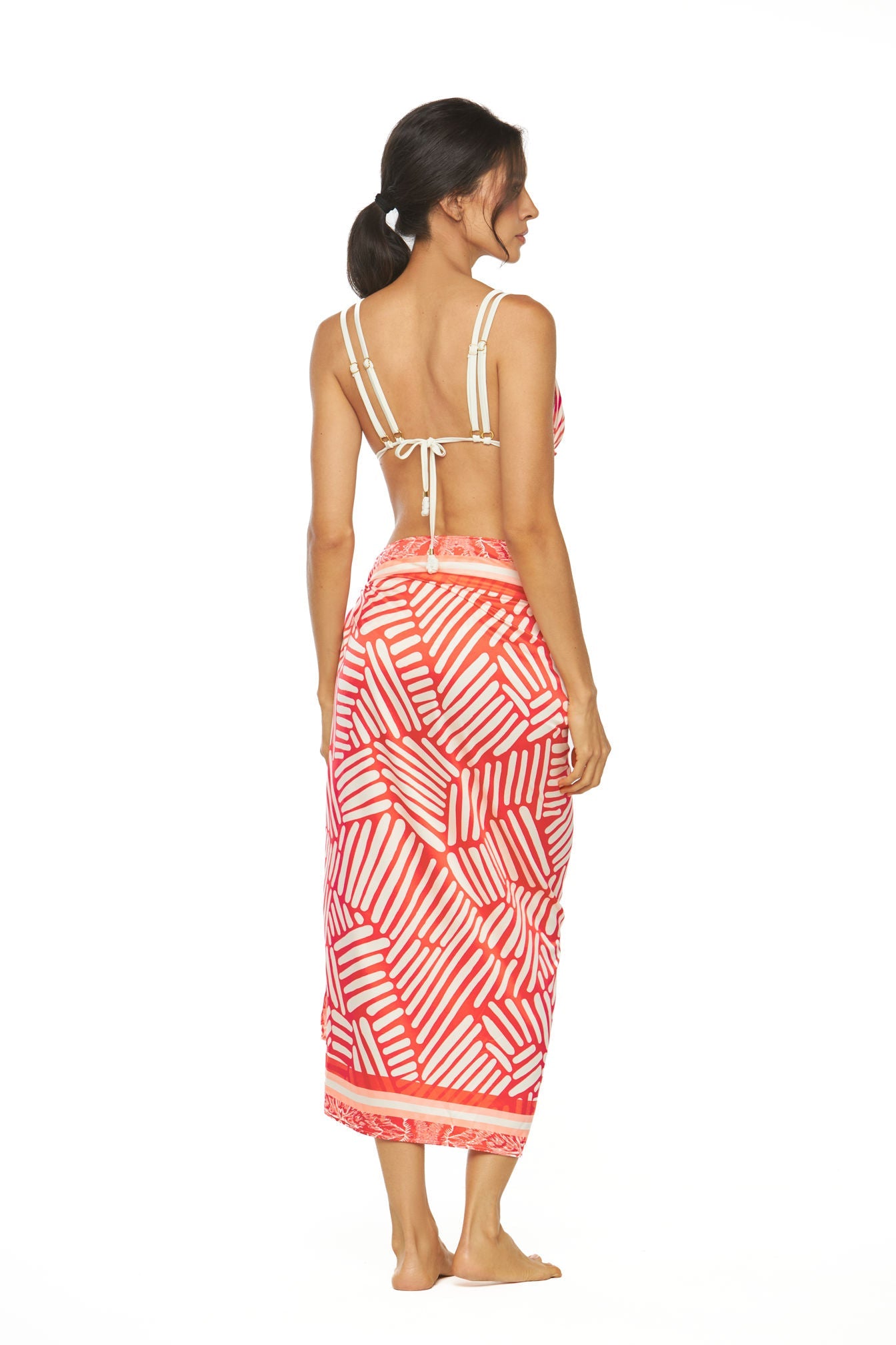 RIZO BEACH SARONG COVER-UP