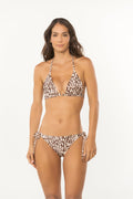 Raw Shimmer Bikini Top